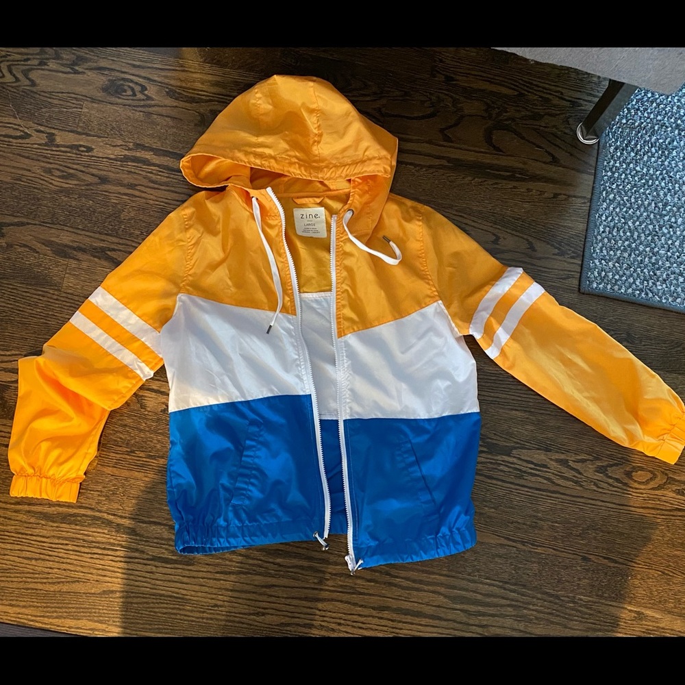 Zine Windbreaker jacket